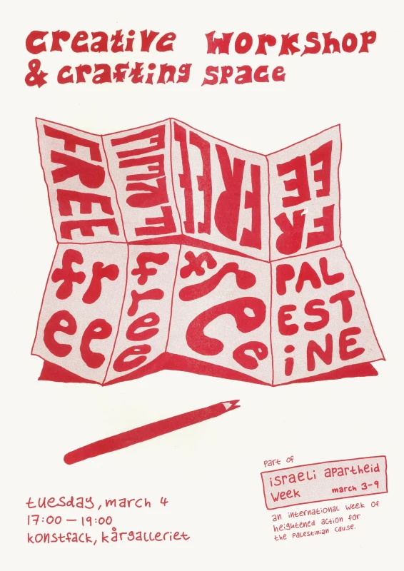 the main image is an unfolded piece of paper, split into eight sections, reading 