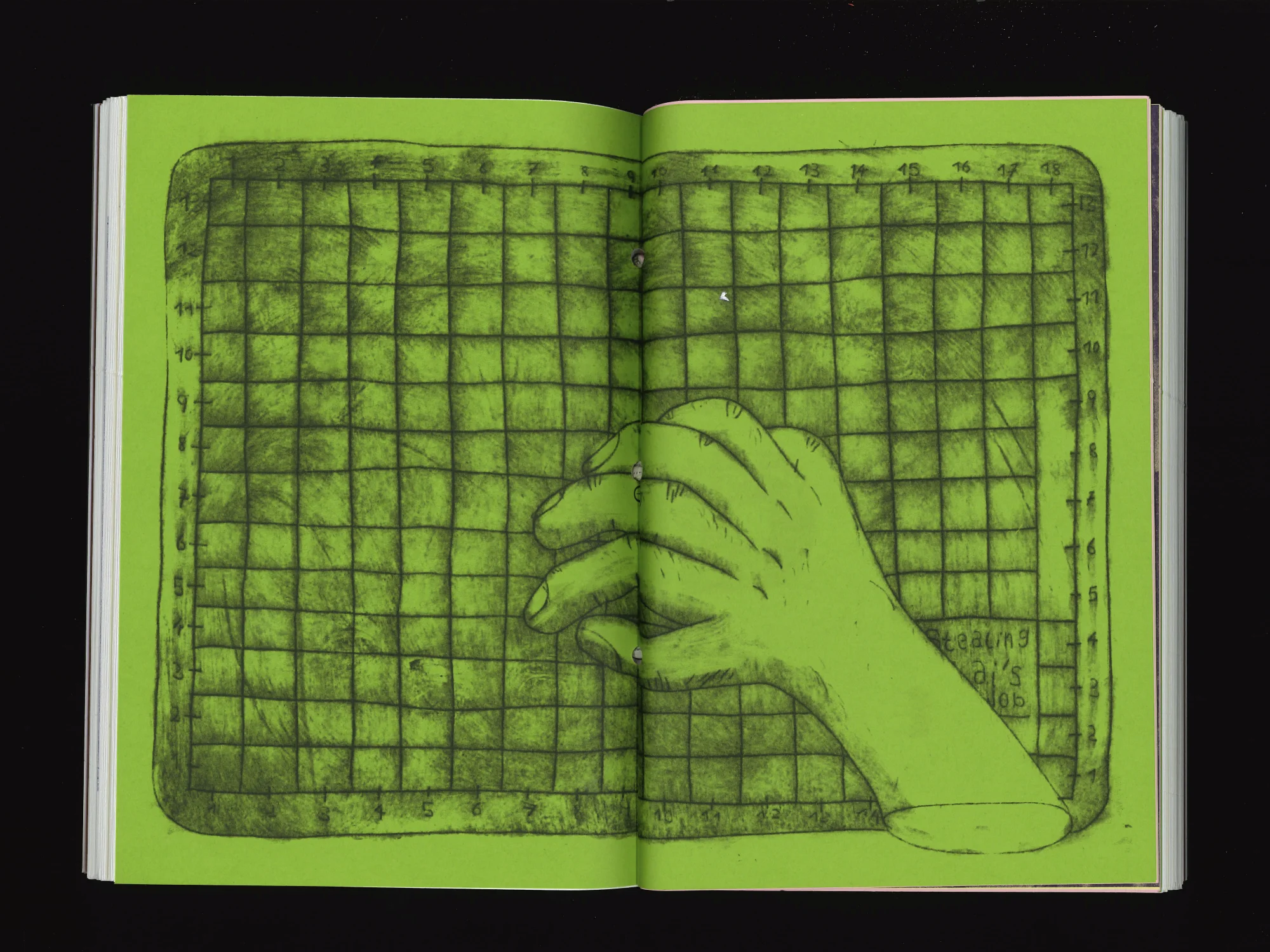 spread showing "stealing ai's job"