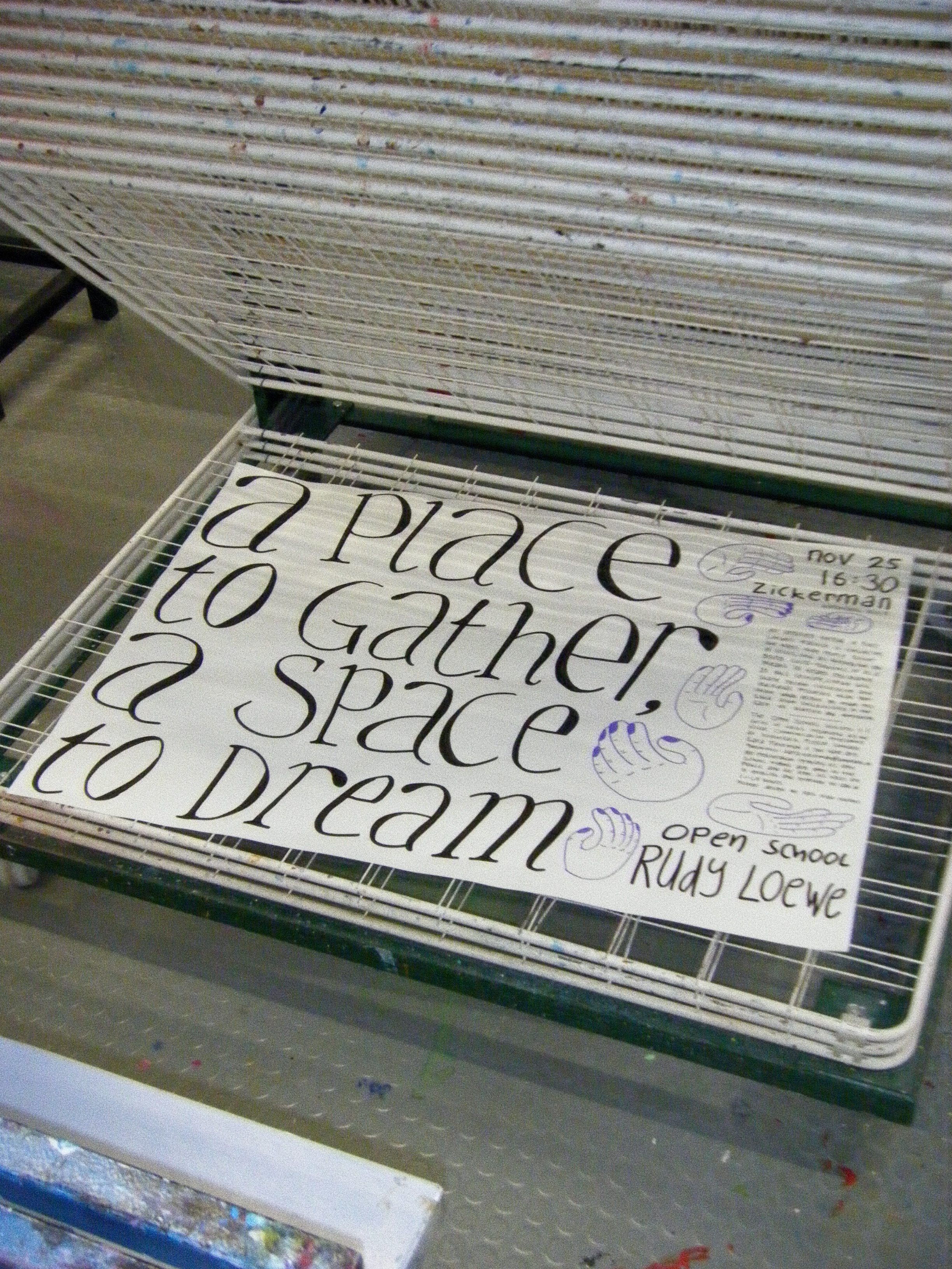 second poster from the talk, the title is much bigger and aligned to the right.